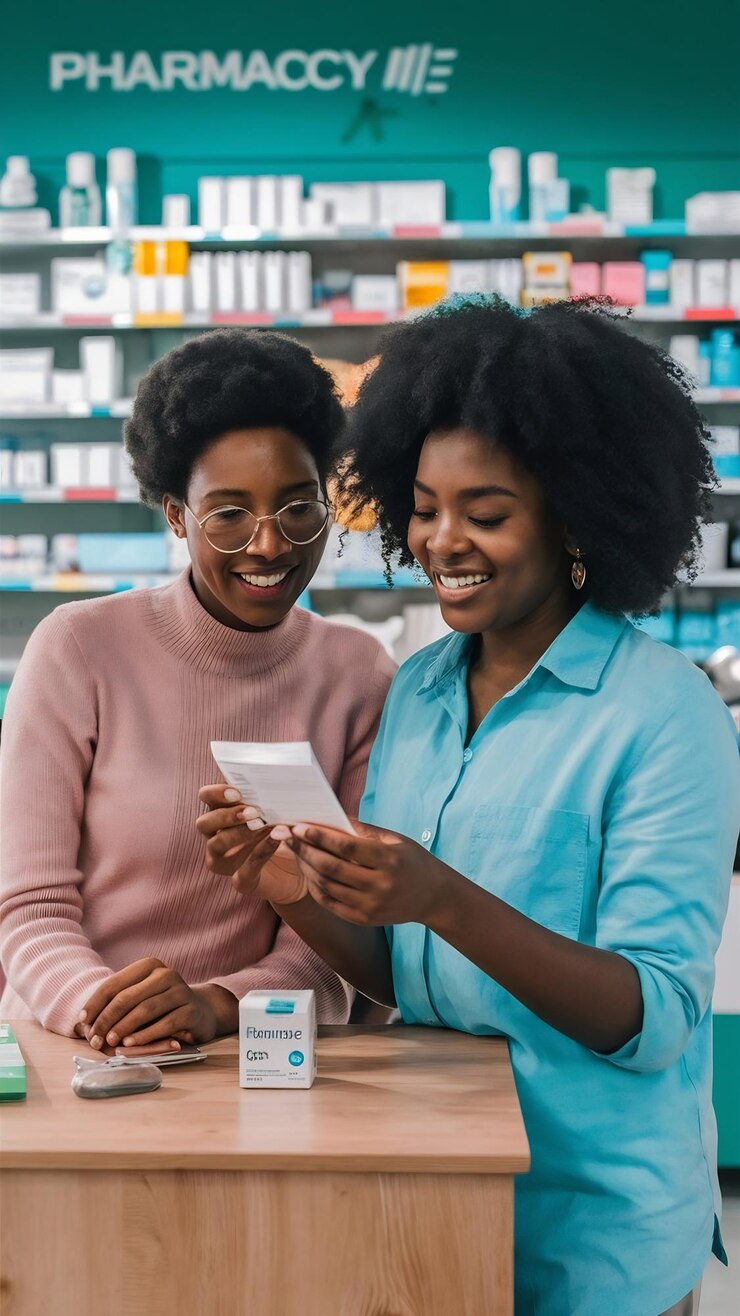 happy-black-woman-customer-with-box-pharmacy-side-effects-symptoms-medical-care_1313853-9820